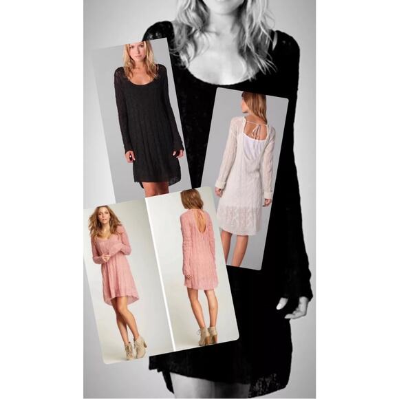 Free People Angel Alpaca Mohair Dress - Large - Picture 3 of 9